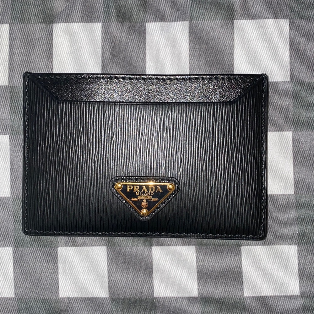 PRADA card holder wallet